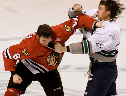hockey fight picture