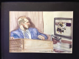 McSorely Brashear Criminal Trial Courtrooom Sketch