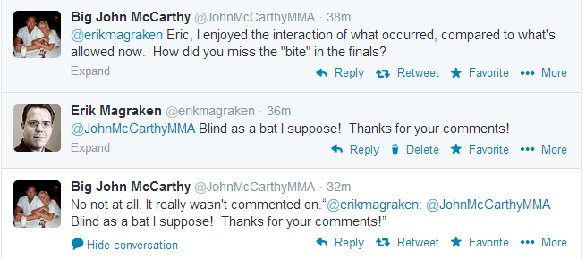 John McCarthy Tweets re Article