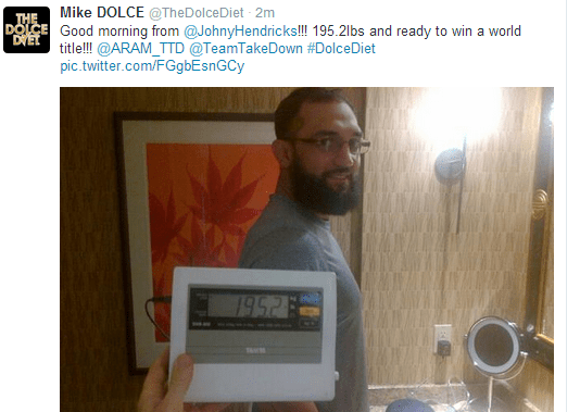 Johny Hendricks Dolce Photo 195 lbs