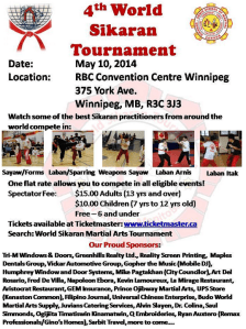 Sikaran World Championshps Flyer