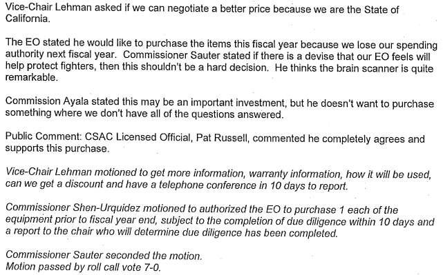 CSAC Minutes re Rapid Extreme Weight Cuts 2