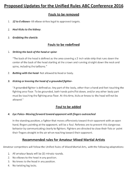 screenshot ABC rules committee propsoed rule changes