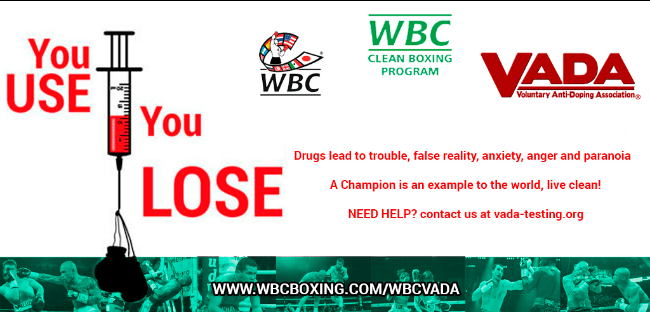 WBC VADA Clean Boxing Program Logo