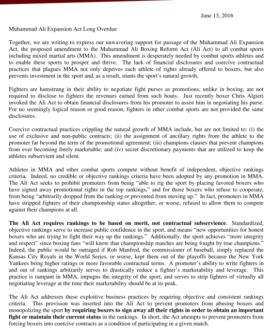 Support Letter Page 1